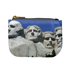 Mount Rushmore Monument Landmark Mini Coin Purses by Nexatart