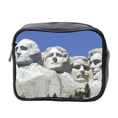 Mount Rushmore Monument Landmark Mini Toiletries Bag 2-side by Nexatart