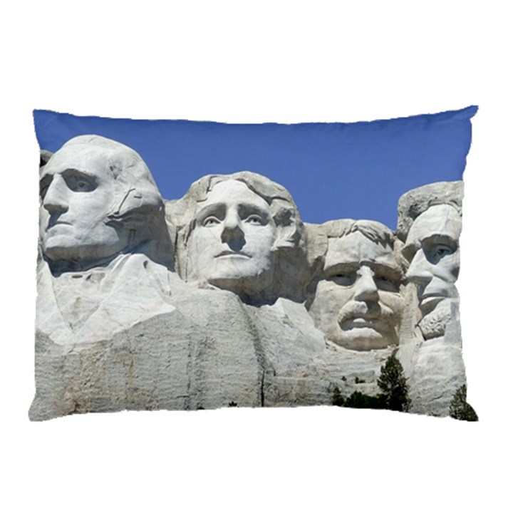 Mount Rushmore Monument Landmark Pillow Case (Two Sides)