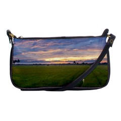 Landscape Sunset Sky Sun Alpha Shoulder Clutch Bags