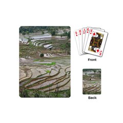 Rice Fields Terraced Terrace Playing Cards (mini) 