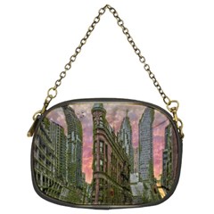 Flat Iron Building Toronto Ontario Chain Purses (two Sides) 