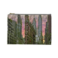 Flat Iron Building Toronto Ontario Cosmetic Bag (large) 