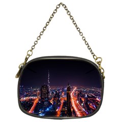 Dubai Cityscape Emirates Travel Chain Purses (two Sides) 