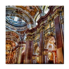 Baroque Church Collegiate Church Tile Coasters