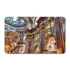 Baroque Church Collegiate Church Magnet (Rectangular)