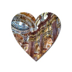 Baroque Church Collegiate Church Heart Magnet