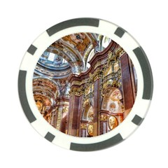 Baroque Church Collegiate Church Poker Chip Card Guard