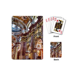 Baroque Church Collegiate Church Playing Cards (mini)  by Nexatart