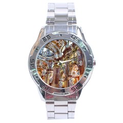 Baroque Church Collegiate Church Stainless Steel Analogue Watch by Nexatart