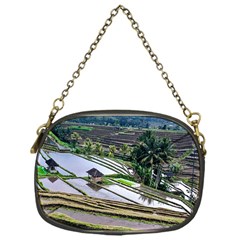 Rice Terrace Rice Fields Chain Purses (one Side)  by Nexatart