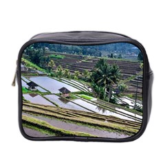 Rice Terrace Rice Fields Mini Toiletries Bag 2-side by Nexatart