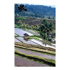 Rice Terrace Rice Fields Shower Curtain 48  X 72  (small)  by Nexatart