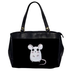 Cute Mouse Office Handbags by Valentinaart