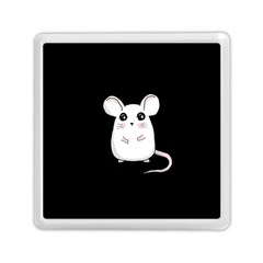 Cute Mouse Memory Card Reader (square)  by Valentinaart