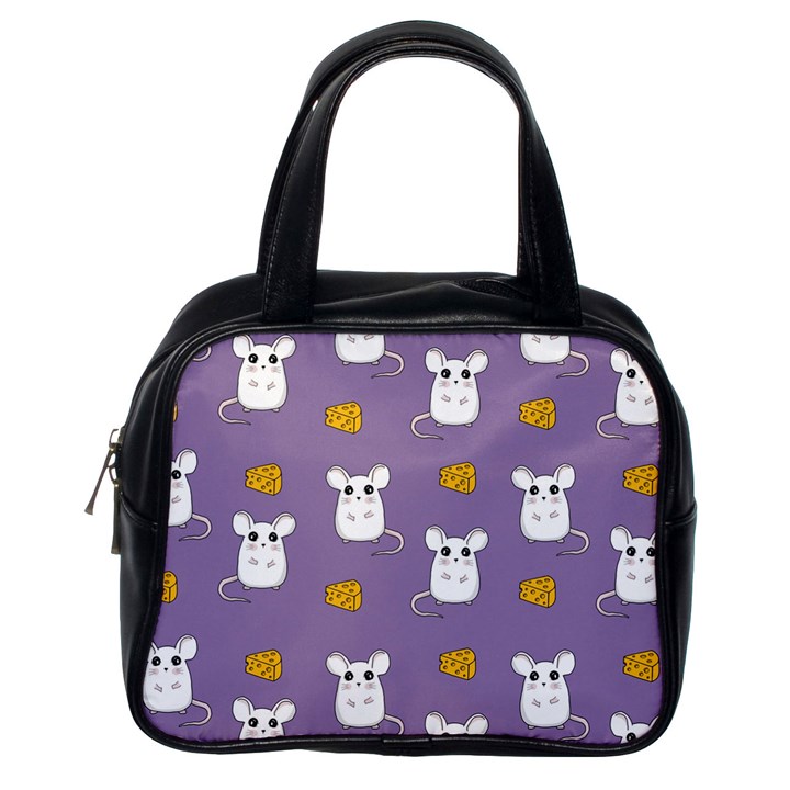 Cute Mouse Pattern Classic Handbags (One Side)