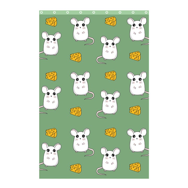Cute Mouse Pattern Shower Curtain 48  x 72  (Small) 