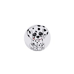 Cute Dalmatian Puppy  1  Mini Buttons by Valentinaart
