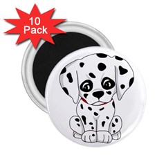 Cute Dalmatian Puppy  2 25  Magnets (10 Pack)  by Valentinaart
