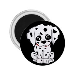 Cute Dalmatian Puppy  2 25  Magnets by Valentinaart
