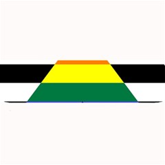 Straight Ally Flag Large Bar Mats by Valentinaart