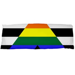 Straight Ally Flag Body Pillow Case (dakimakura) by Valentinaart