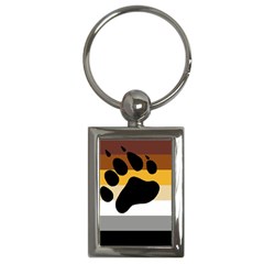 Bear Pride Flag Key Chains (rectangle)  by Valentinaart