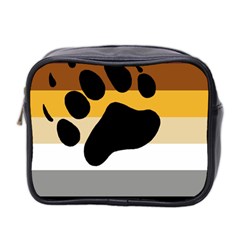 Bear Pride Flag Mini Toiletries Bag 2-side by Valentinaart