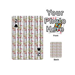 Bamboo Pattern Playing Cards 54 (mini)  by ValentinaDesign