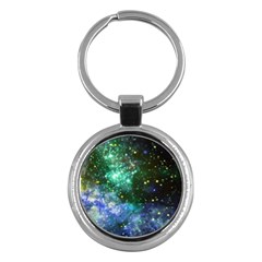 Space Colors Key Chains (round)  by ValentinaDesign