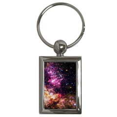 Space Colors Key Chains (rectangle)  by ValentinaDesign