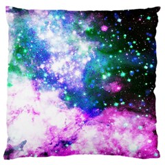 Space Colors Large Cushion Case (one Side) by ValentinaDesign