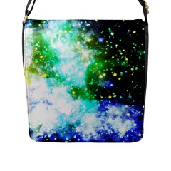 Space Colors Flap Messenger Bag (l) 