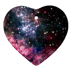 Space Colors Ornament (heart) by ValentinaDesign