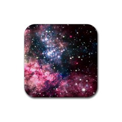Space Colors Rubber Coaster (square)  by ValentinaDesign