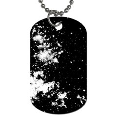 Space Colors Dog Tag (two Sides) by ValentinaDesign