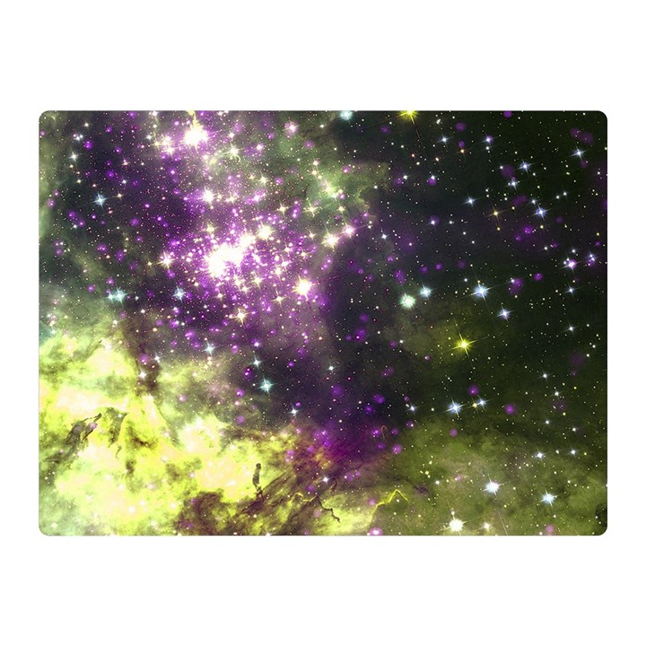 Space colors Double Sided Flano Blanket (Mini) 