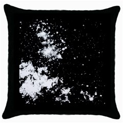Space Colors Throw Pillow Case (black) by ValentinaDesign