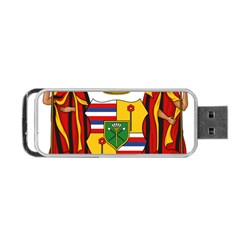 Kingdom Of Hawaii Coat Of Arms, 1795-1850 Portable Usb Flash (one Side) by abbeyz71