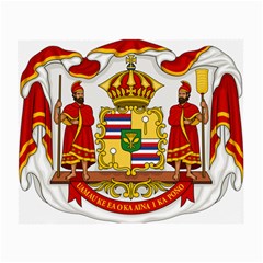 Kingdom Of Hawaii Coat Of Arms, 1850-1893 Small Glasses Cloth (2-side) by abbeyz71