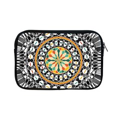 High Contrast Mandala Apple Ipad Mini Zipper Cases by linceazul