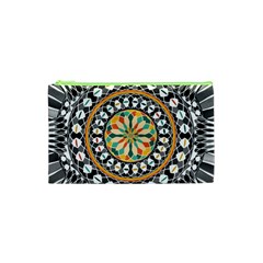 High Contrast Mandala Cosmetic Bag (xs) by linceazul