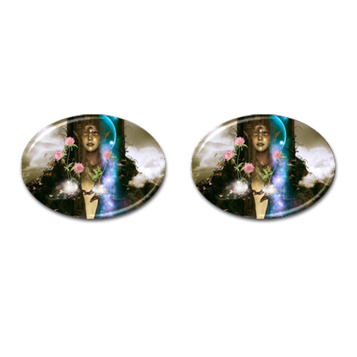 The Wonderful Women Of Earth Cufflinks (Oval)