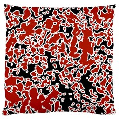 Splatter Abstract Texture Standard Flano Cushion Case (one Side) by dflcprints