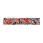 Splatter Abstract Texture Flano Scarf (Mini) Front