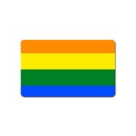 Pride Flag Magnet (Name Card) Front