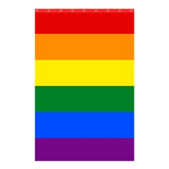 Pride Flag Shower Curtain 48  X 72  (small)  by Valentinaart