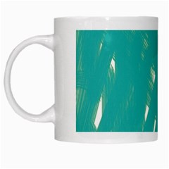 Background Green Abstract White Mugs