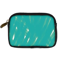 Background Green Abstract Digital Camera Cases