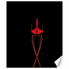 Ship Space Spaceship Canvas 8  X 10  by Nexatart